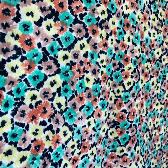 BCBGeneration Floral Print Mini Skirt Medium - Picture 6 of 9